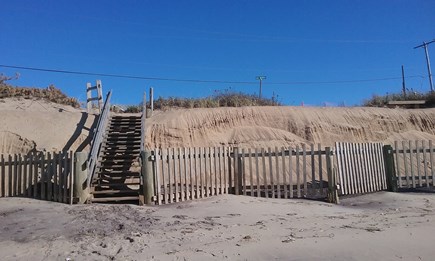 Eastham Cape Cod vacation rental - Bay Beach 5 lots up the road! Swim, stroll, & low tide shelling.