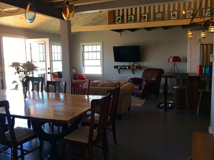 North Truro Cape Cod vacation rental - Living room open concept