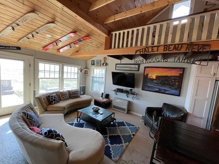 North Truro Cape Cod vacation rental - Living Room