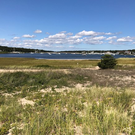 East Falmouth Cape Cod vacation rental - View from the beach to Green Pond