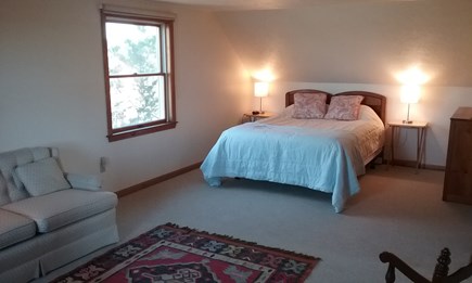 Wellfleet Cape Cod vacation rental - Main bedroom on 2nd floor with water views