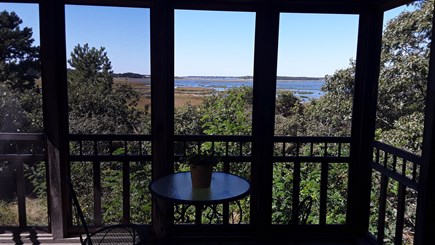 Wellfleet Cape Cod vacation rental - Screened in porch which will have a table to dine