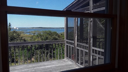 Wellfleet Cape Cod vacation rental - Looking out the kitchen window