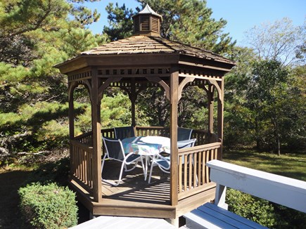 Wellfleet Cape Cod vacation rental - Gazebo to eat-play cards- ponder which beach to go to today!