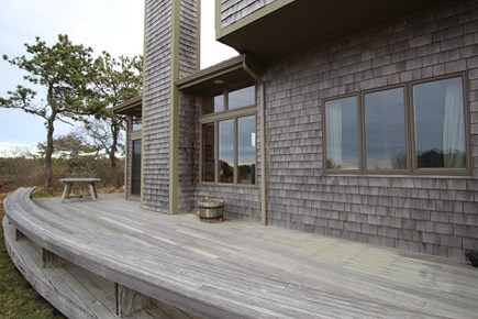 Truro Cape Cod vacation rental - Partial View of Front Deck