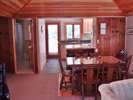 Wellfleet Cape Cod vacation rental - Dining area looking towards the kitchen