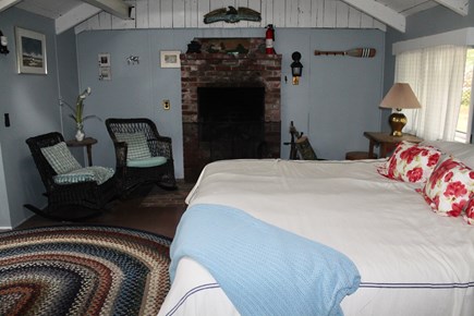 Harwich Cape Cod vacation rental - Bunkhouse Main Bedroom - One king and one single