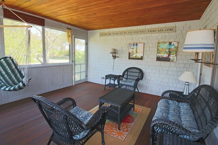 East Dennis Cape Cod vacation rental - Tranquil Screen Porch