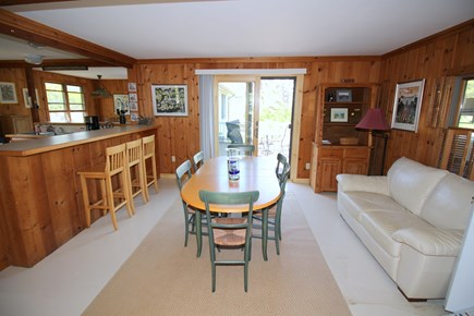 East Dennis Cape Cod vacation rental - Dining to deck & kitchen