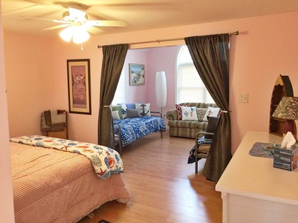 North Eastham Cape Cod vacation rental - View from master bedroom of sunroom with two comfortable day beds