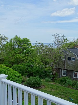 Manomet, Plymouth MA vacation rental - Sounds and view of Cape Cod Bay from yard and deck