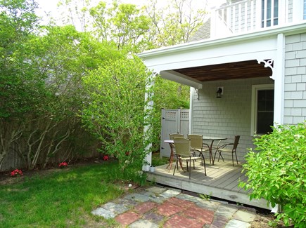 Manomet, Plymouth MA vacation rental - 12 Farmer's porch, 300 yards to dunes and beach, outdoor shower!