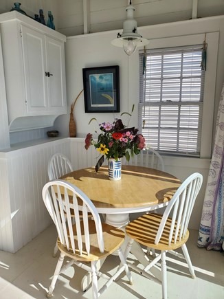 Beach Point, North Truro Cape Cod vacation rental - Inside Dining Area