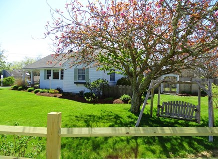 Bass River, South Yarmouth .7  Cape Cod vacation rental - See the Bass River from our swing