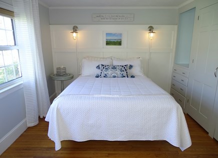 Bass River, South Yarmouth Cape Cod vacation rental - Queen bedroom, new decor and lighting