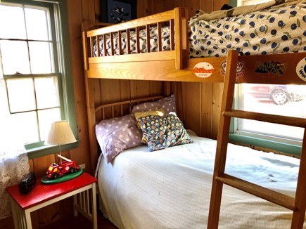 Truro Cape Cod vacation rental - Main floor bunk bed room
