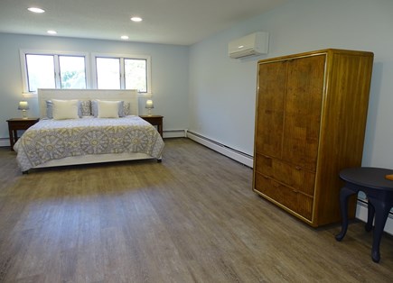 East Falmouth Cape Cod vacation rental - Upstairs king master bedroom adjacent to bath