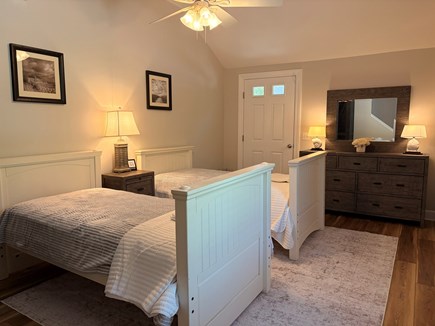 Harwich Cape Cod vacation rental - First floor twin bedroom. Has a flat screen TV.