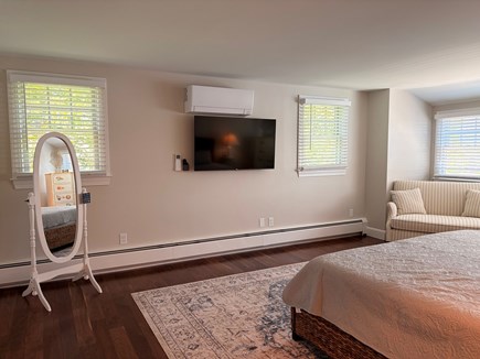 Harwich Cape Cod vacation rental - Master bedroom flat screen television