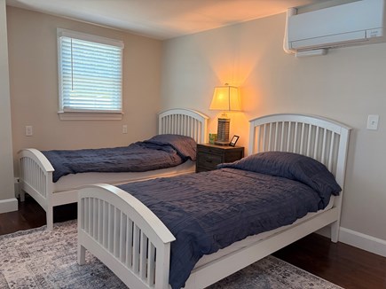 Harwich Cape Cod vacation rental - Second floor twin bedroom and flat screen television