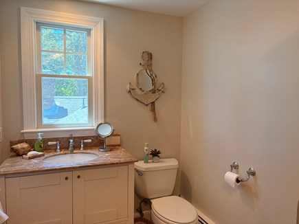 Harwich Cape Cod vacation rental - Second floor full shared bath with step in shower