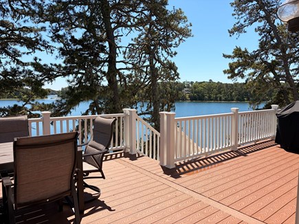Harwich Cape Cod vacation rental - Beautiful spacious deck with pond views