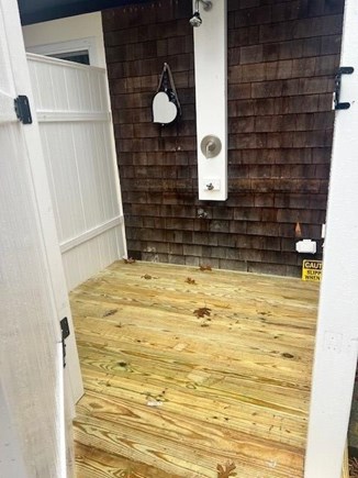 Falmouth Cape Cod vacation rental - Outside shower