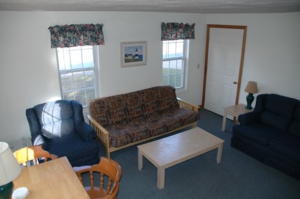 South Yarmouth Cape Cod vacation rental - Family room with additional seating and game table