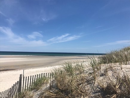 Dennis - Mayflower Beach Cape Cod vacation rental - Beautiful Mayflower Beach is just over a 1/2 mile away!