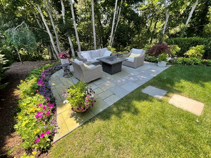 Chatham Cape Cod vacation rental - Outdoor seating are in the  back yard