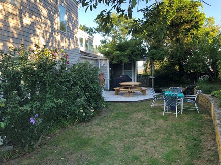 Brewster Cape Cod vacation rental - Private deck off the kitchen for grilling and al fresco dining