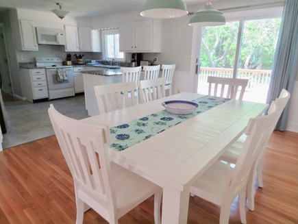 Brewster Cape Cod vacation rental - Convenient and comfortable dining space off the kitchen