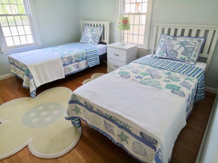 Brewster Cape Cod vacation rental - Main level bedroom with twin beds.