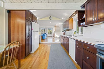 Eastham Cape Cod vacation rental - Large kitchen with induction range