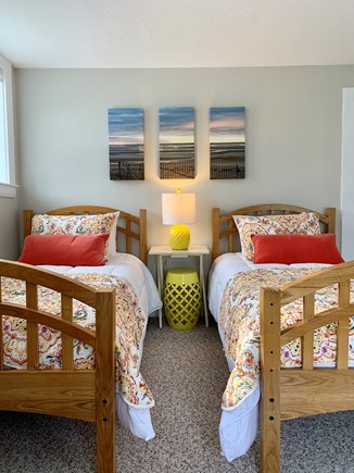 Harwich Port  Cape Cod vacation rental - Room #2 with 3 twin beds.