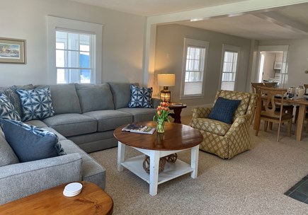 Harwich Port  Cape Cod vacation rental - Large living and dining area off the kitchen.