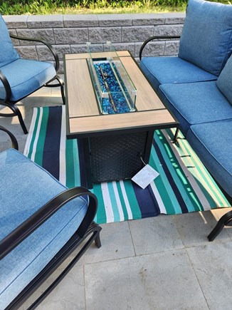 Harwich Cape Cod vacation rental - Enjoy a seat by the fire.