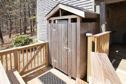 Wellfleet Cape Cod vacation rental - Outside Shower