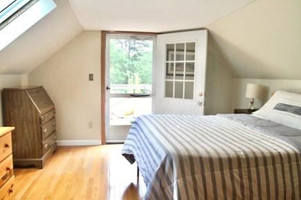 Eastham Cape Cod vacation rental - Upstairs BR with Deck