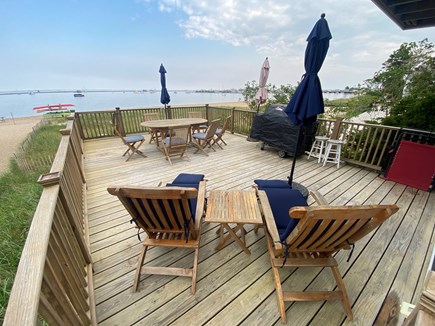 Provincetown Cape Cod vacation rental - Large Private Deck with expansive views of Provincetown Harbor.