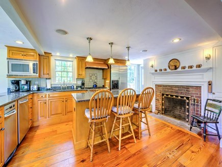 Barnstable Village Cape Cod vacation rental - Warm inviting kitchen exudes charm