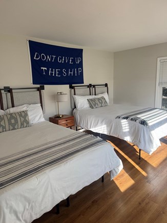Dennis Cape Cod vacation rental - 1st Floor Bedroom with (2) Queens