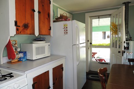 Harwich, Campground Cape Cod vacation rental - Side door to porch