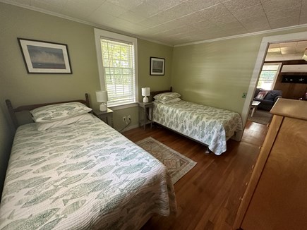 Quivet Neck, East Dennis Cape Cod vacation rental - 2 twins, front bedroom