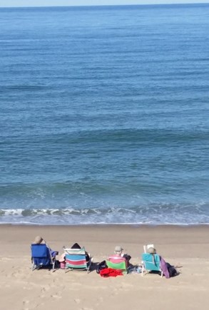 Wellfleet Oceanfront Home Cape Cod vacation rental - Our beach is just steps away