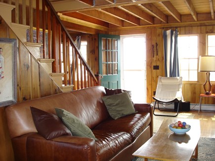 North Truro Cape Cod vacation rental - Living room area.