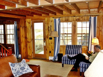 North Truro Cape Cod vacation rental - Alternate view of the living room