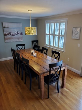 Harwich Cape Cod vacation rental - Dining table seats 10 comfortably