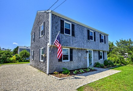 Sandwich Cape Cod vacation rental - Front view of house from roadside