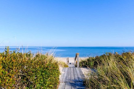 East Sandwich Cape Cod vacation rental - Private Trail to the beach.